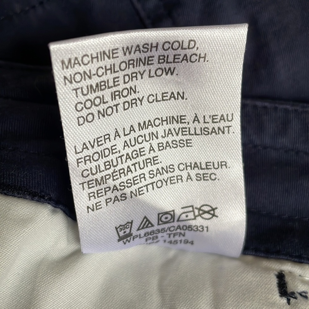 Woolrich Women’s Bermuda Shorts - Size 18 - Navy Blue - Picture 6 of 6